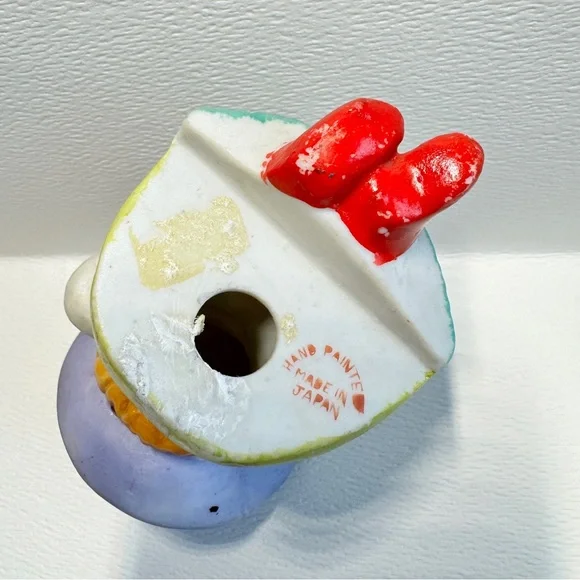 Vntg Singing Cowgirl Playing Accordion Hat Kitchy Shelf Sitter Figurine Japan - Picture 5 of 8